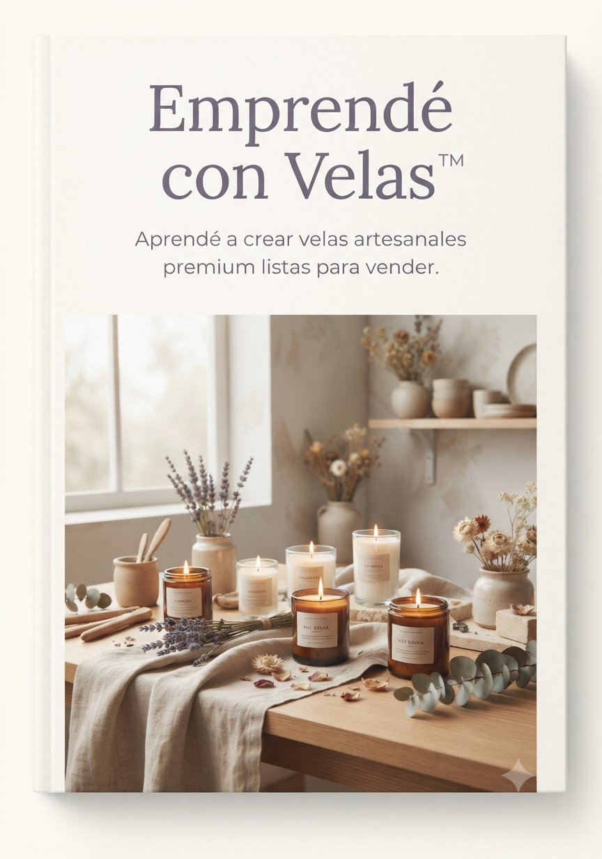 🕯️ Emprendé con Velas artesanales
