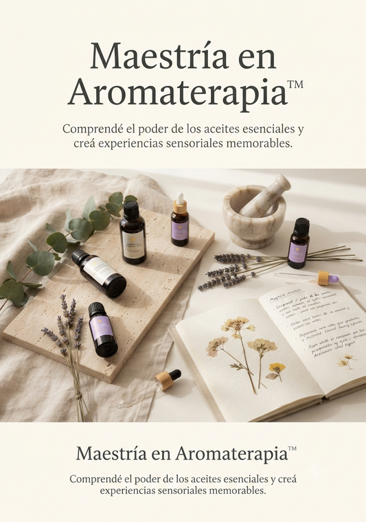 🌺 Maestría en Aromaterapia