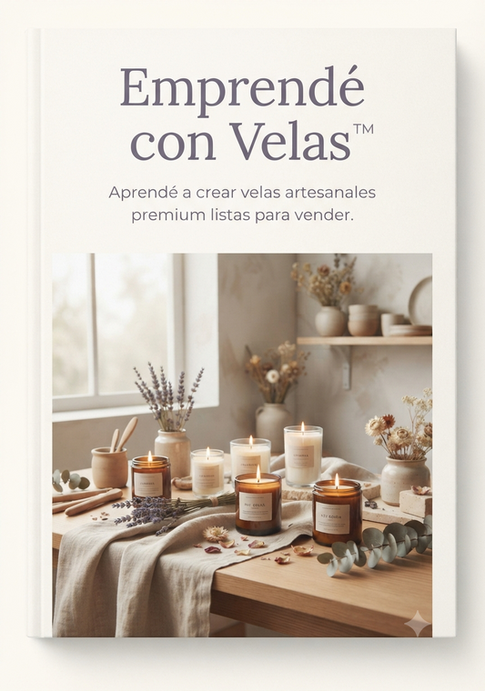 🕯️ Emprendé con Velas artesanales